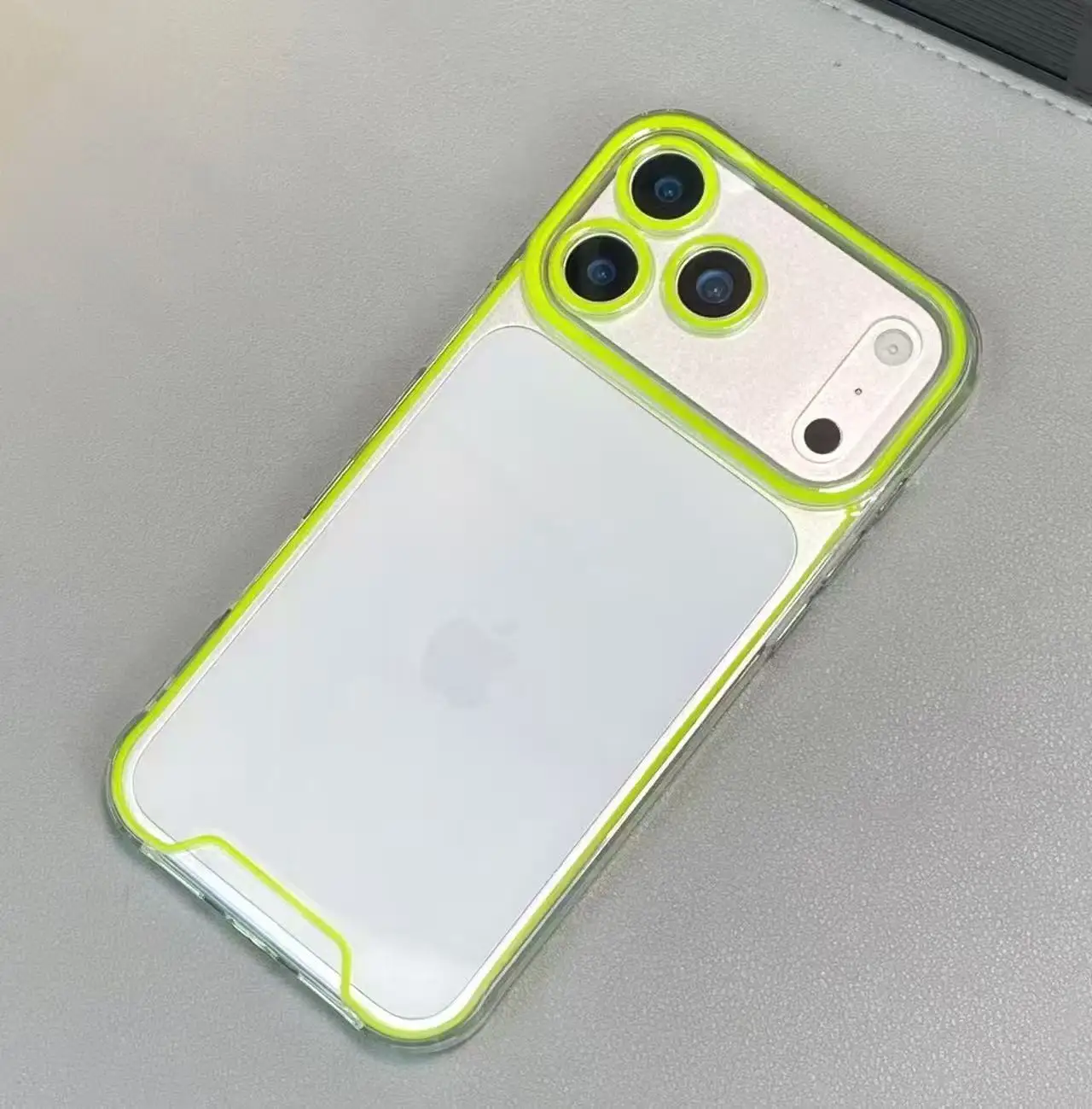 ตัวเลือกสินค้า เคสใสเรืองแสงกันกระแทกสำหรับ iPhone 17/16/15/14/13/12/11 Pro Max