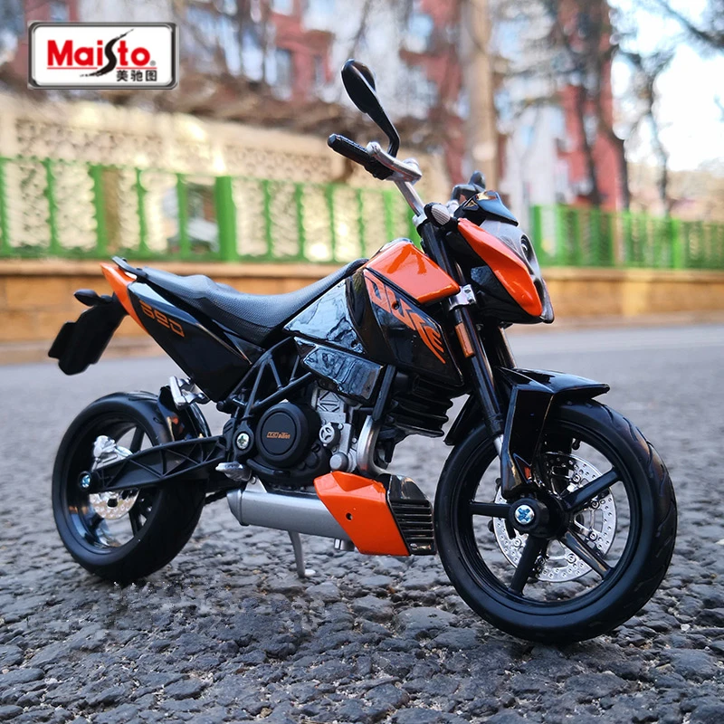 

Модель мотоцикла Maisto 1:12 KTM 690 Duke из сплава, модель литая металлическая уличная гоночная модель мотоцикла, коллекционная детская игрушка, подарок