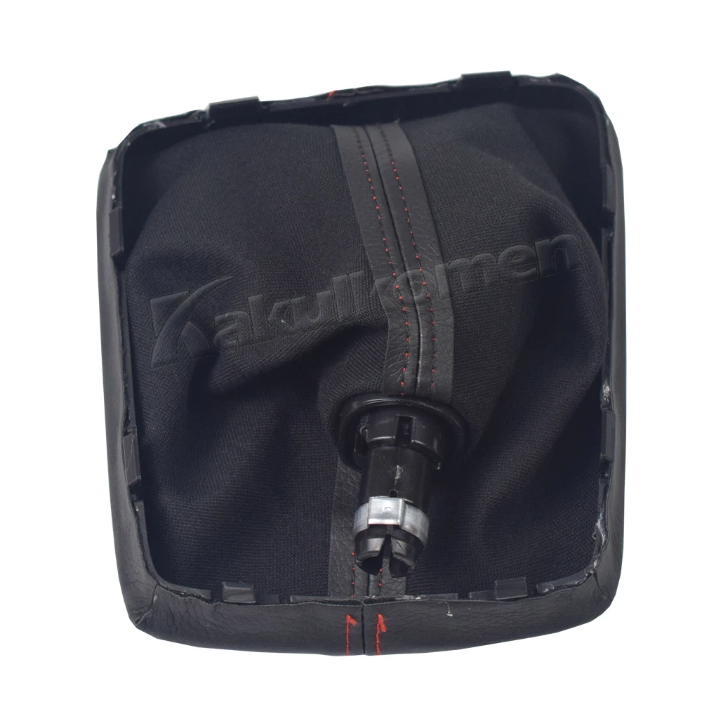 Leder Auto Schaltknauf Hebel Gaitor Boot Abdeckung Für Sitz Leon III 3 MK3 2012 2013 2014 2015 2016 2017 5/6 geschwindigkeit Manuelle – Detail 20