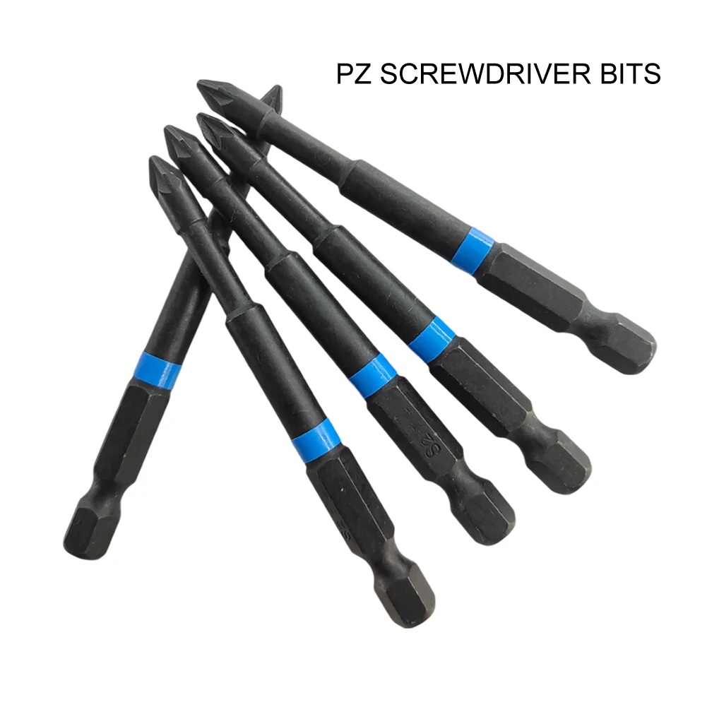 10er Set Magnetische Kreuzschraubendreher-Bits Für Elektriker – FPZ/FPH, 65–110 Mm, Phosphatiert