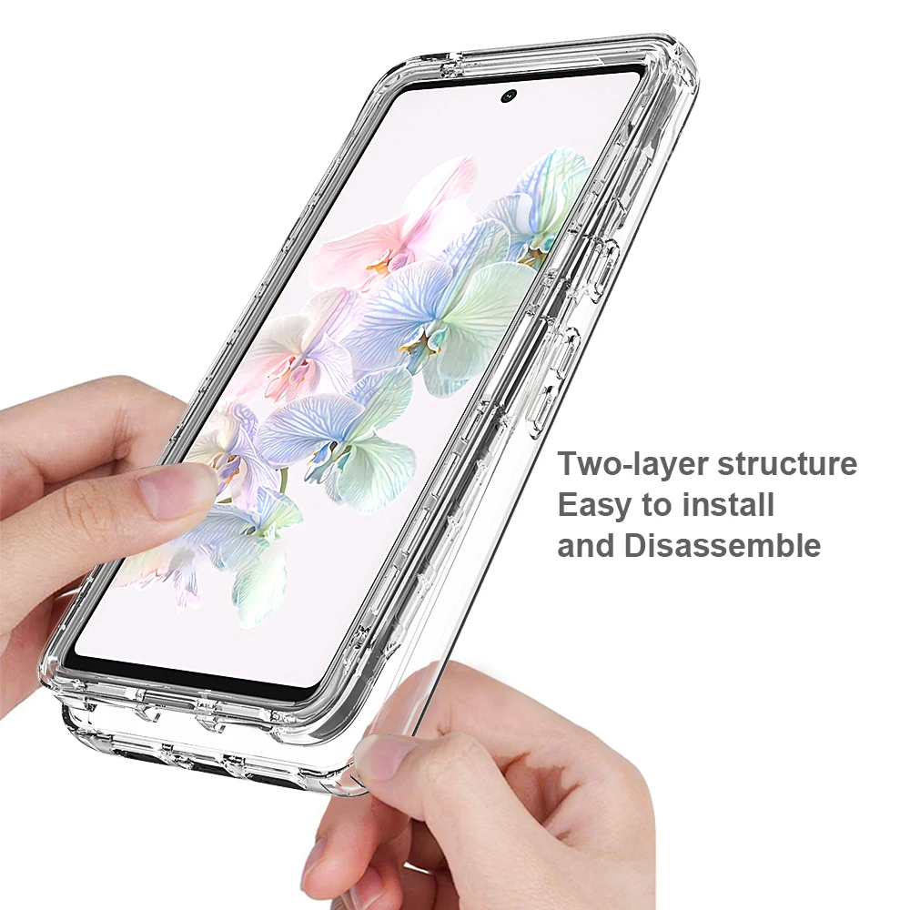 Candy Color 360° Shockproof Case with Screen Protector