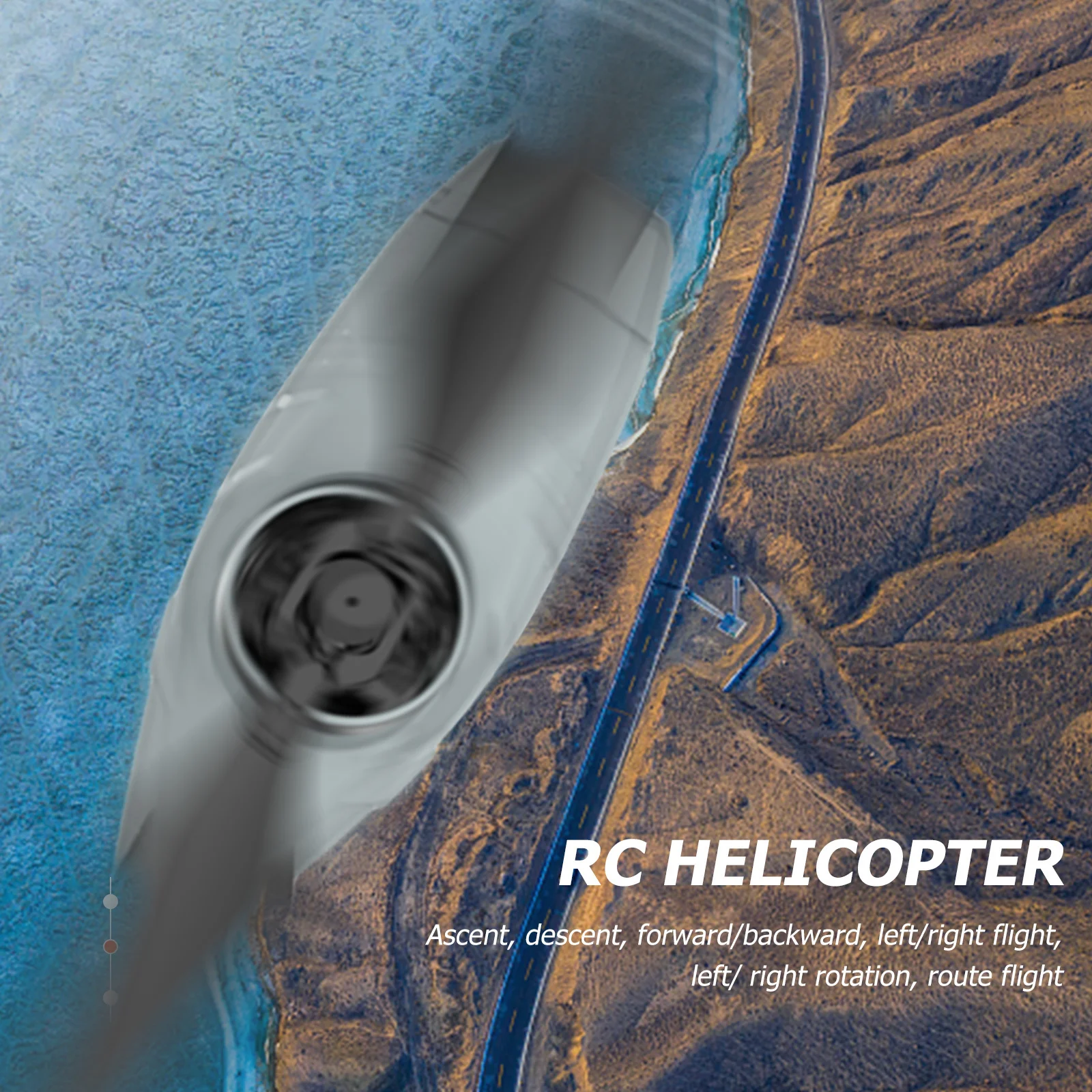 RC ERA C127 Sentry 4CH 6-Axis Gyro Flybarless Optical Flow Localization RC Helicopter With 720P Camera 2.4GHz 2