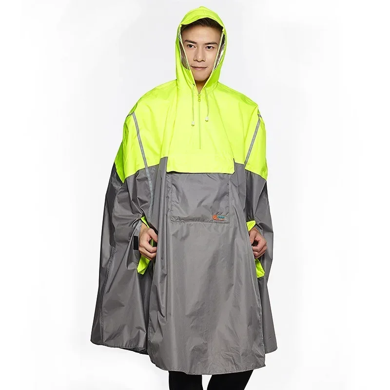 100x poncho de pluie jetable, cape de pluie avec capuche, adulte