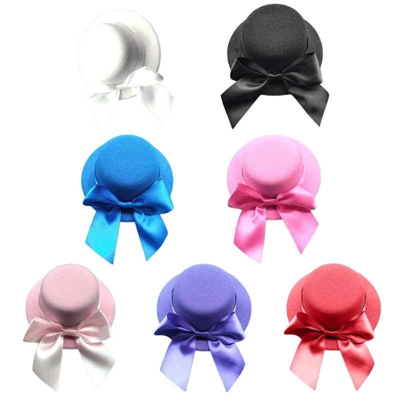 Elegante kleine Hutform Haarspange Lady Party Haarspange Hochzeit Haarnadel für Mädchen