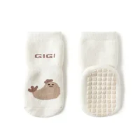 New Baby Non-slip Anti Skid Socks Children Floor Footwear Girl Boy Cute Newborn Babe Cotton Sock Walke Kid Floor Footwear Shoe 5