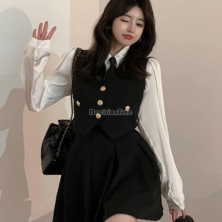 korean style jk uniform fashionable temperament academy style school costume cool handsome girls campus daily slim outfit