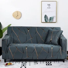 

Elastic Geometry Sofa Cover Slipcovers Armchair Sofa Cover 1/2/3/4 Seater for Living Room L-Shaped Corner Sofa Couch Cover