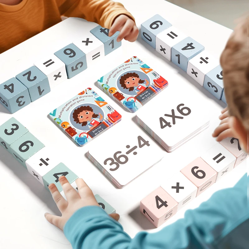 Multiplication and Division Game Learning Teaching Aids Educational Toys Math Toys For Children