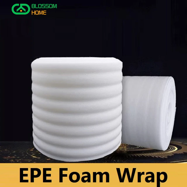 Thickness 1mm 2mm EPE Pearl Cotton Packaging Film Moving Furniture  Packaging Protection Material Express Shockproof Foam Roll - AliExpress