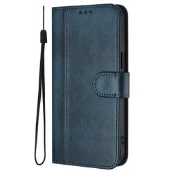 Vintage Leather Flip Phone Wallet Case Cover for TCL 505 (YB0903)