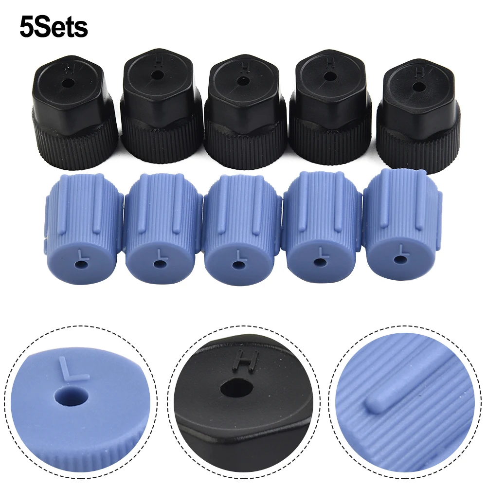 

Cap Cover Kit For Car Air Conditioning Connection High Pressure Low Pressure For Vehicles Equipped With R134a A/C System