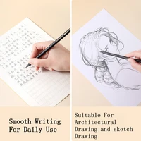 10/20 Pcs Pencils 2B/HB Write Smooth Simple Black for Student Sketch Architectural Drawing Writing Art Office School Supplies 3