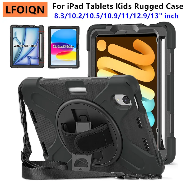 360° Rotating Rugged Stand Case