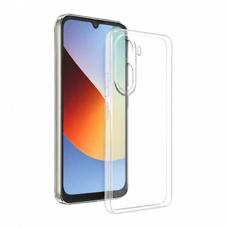 Luxury Crystal Clear Phone Cases - Slim Transparent Shockproof TPU Back Covers