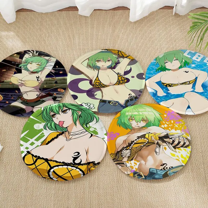 

Senran Kagura Hikage European Dining Chair Cushion Circular Decoration Seat For Office Desk Sofa Cushion