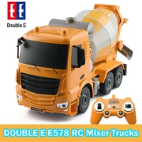 DOUBLE E E578 RC Trucks 1/26 Toys Vehicles Cars Cement Mixer Truck Engineering Construction Eletric Toys for Boys Gifts 1