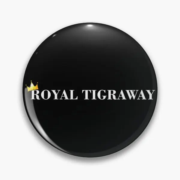 Royal Tigraway Men S Shirts  Soft Button Pin Cute Hat Badge Brooch Clothes Funny Collar Jewelry Women Decor Gift Lover Fashion