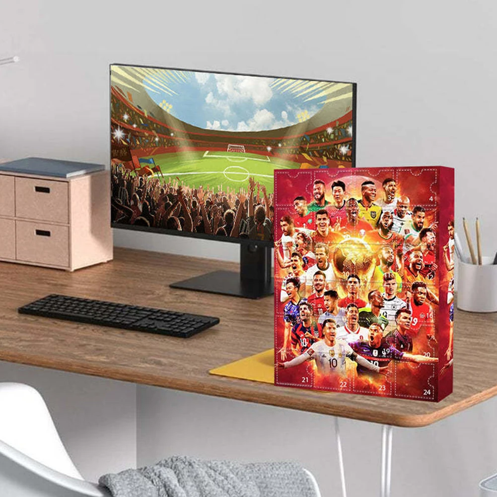 Description Picture 6 of itemSoccer Christmas Advent Calendar Sports Xmas Countdown Calendar Christmas Surprise Gifts for Soccer Fans