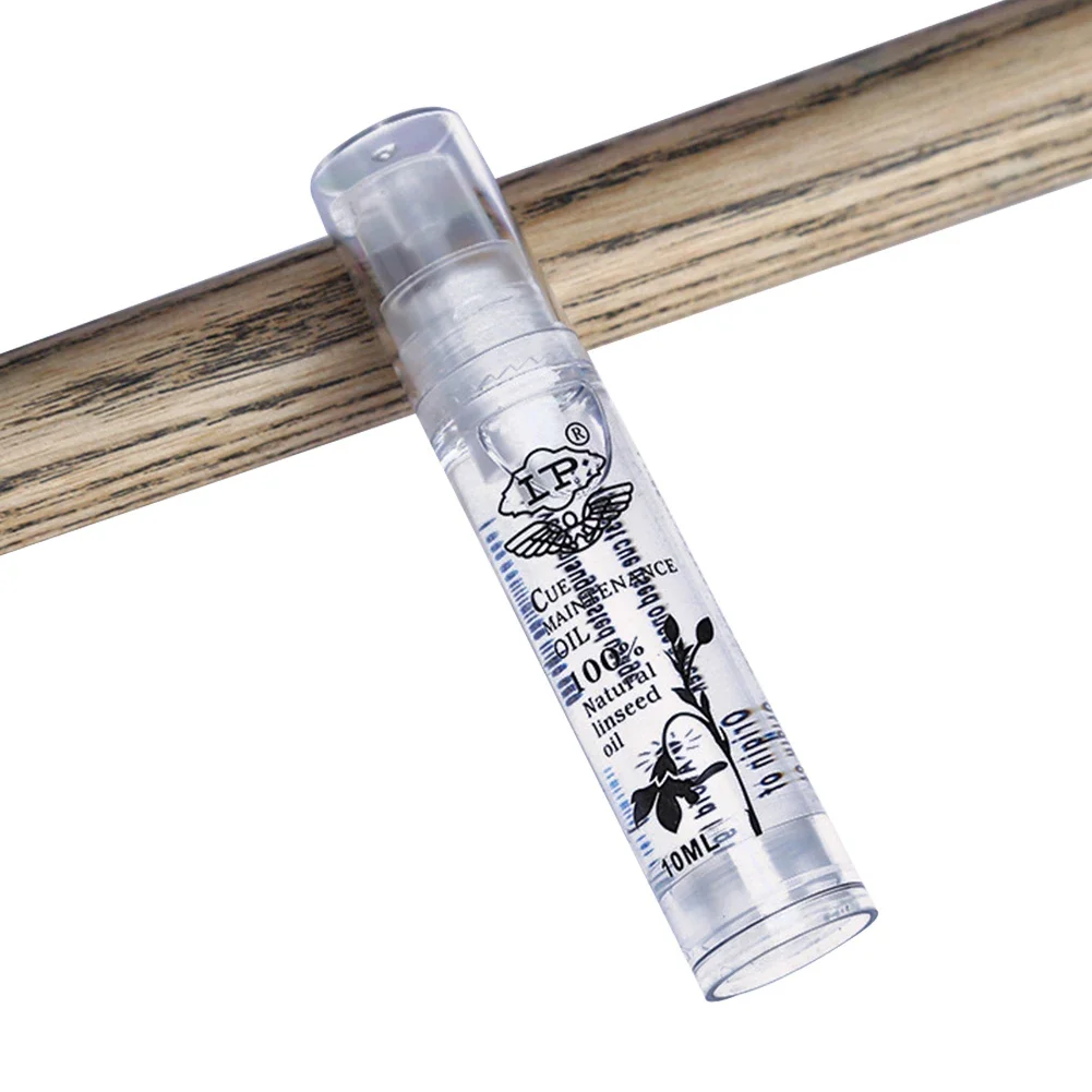 10ml Pure Billiards Pool Cue Oil For Snooker Club Lube Oil And Rod Maintenance Cue Silk Pool Cue Shaft And Ferrule Cleaner