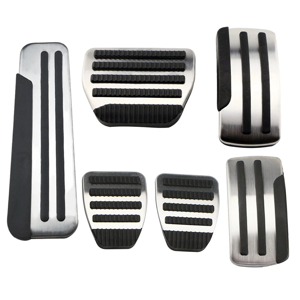 Stainless Steel Car Pedals AT MT Pedal Cover for Nissan X-trail Xtrail T31 2010-2013 Qashqai J10 2012-2015 Accessories car accessories,car pedals,pedal cover,stainless steel pedal cover