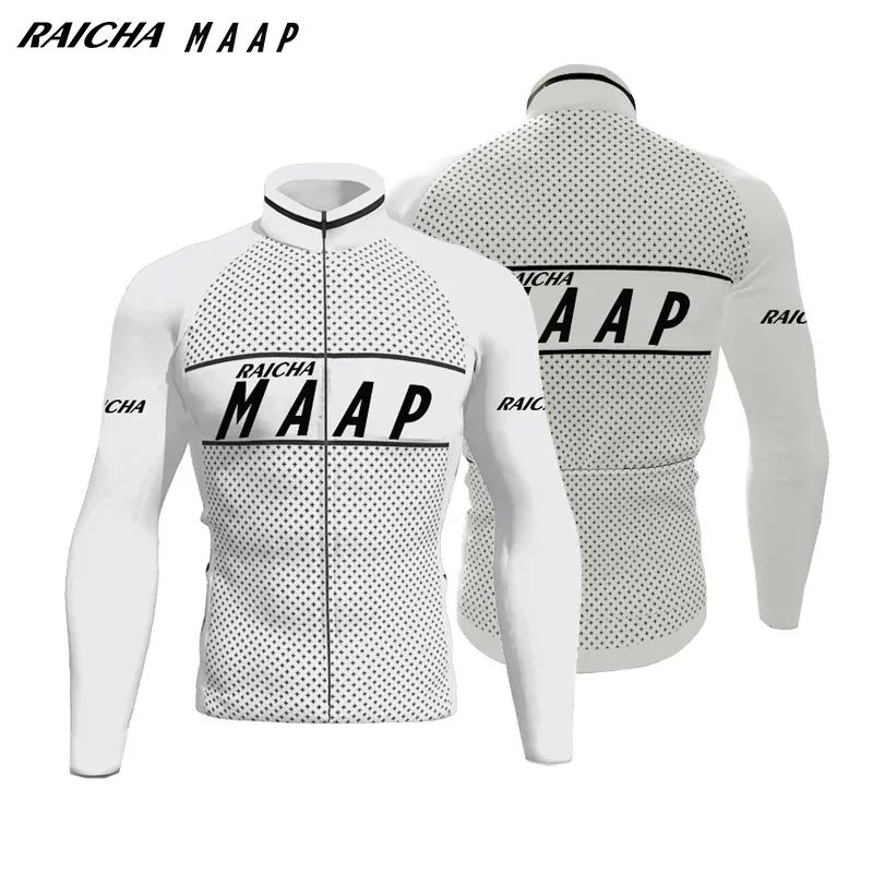 2025 New RAICHA MAAP Men's Breathable Long Sleeve Cycling Wear Slim Fit Professional Cycling Wear Road Bike Mountain Bike Wear 2