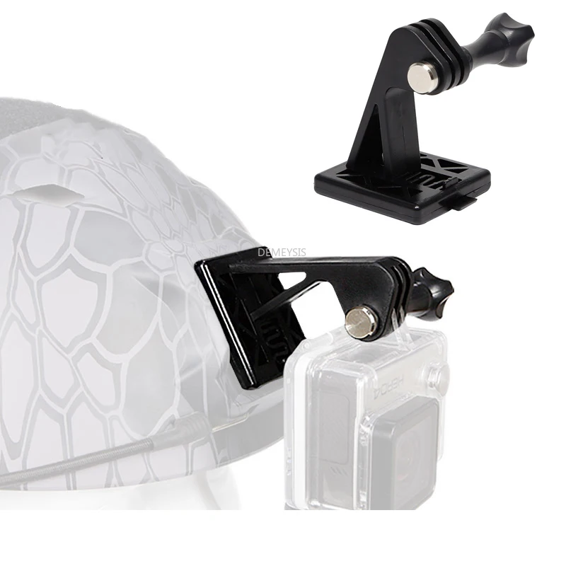 

Тактический адаптер для камеры на шлем портативный адаптер для быстрого шлема фиксированное Крепление для камеры Gopro базовый кронштейн