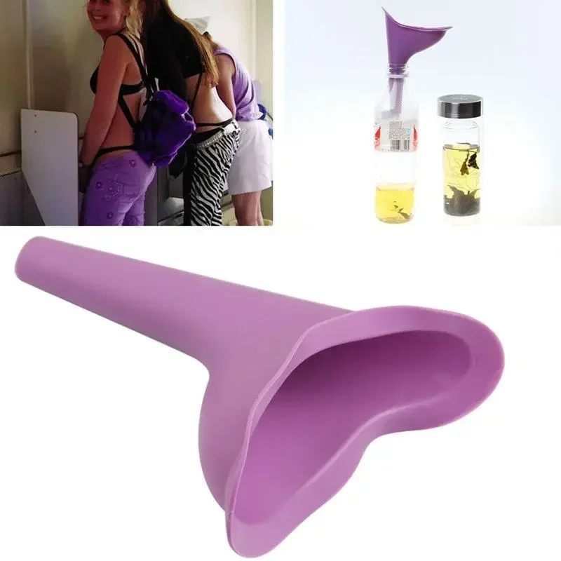 Portable Silicone Women Urinal Outdoor Device