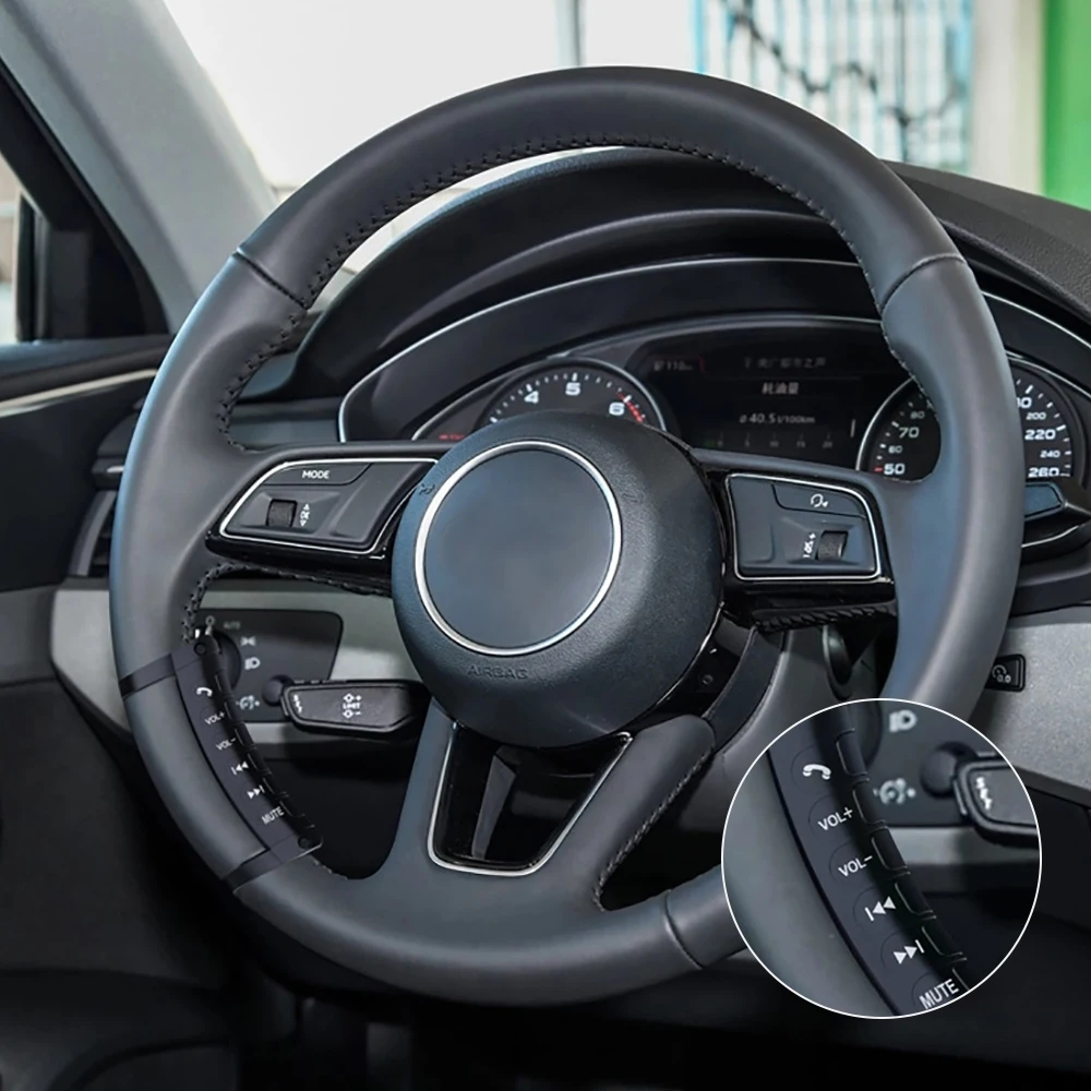 Universal Multi-wheel Wireless Car Multi Steering Wheel Control Remote Controls Car Multi-function Switch Buttons for Android remote control car wireless remote control wireless remote controller steering wheel remote control steering wheel control button wireless steering wheel