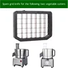 Commercial Vegetable Cutting Machine Potato Fruit Dicing Machine Spare Grid Knife 2