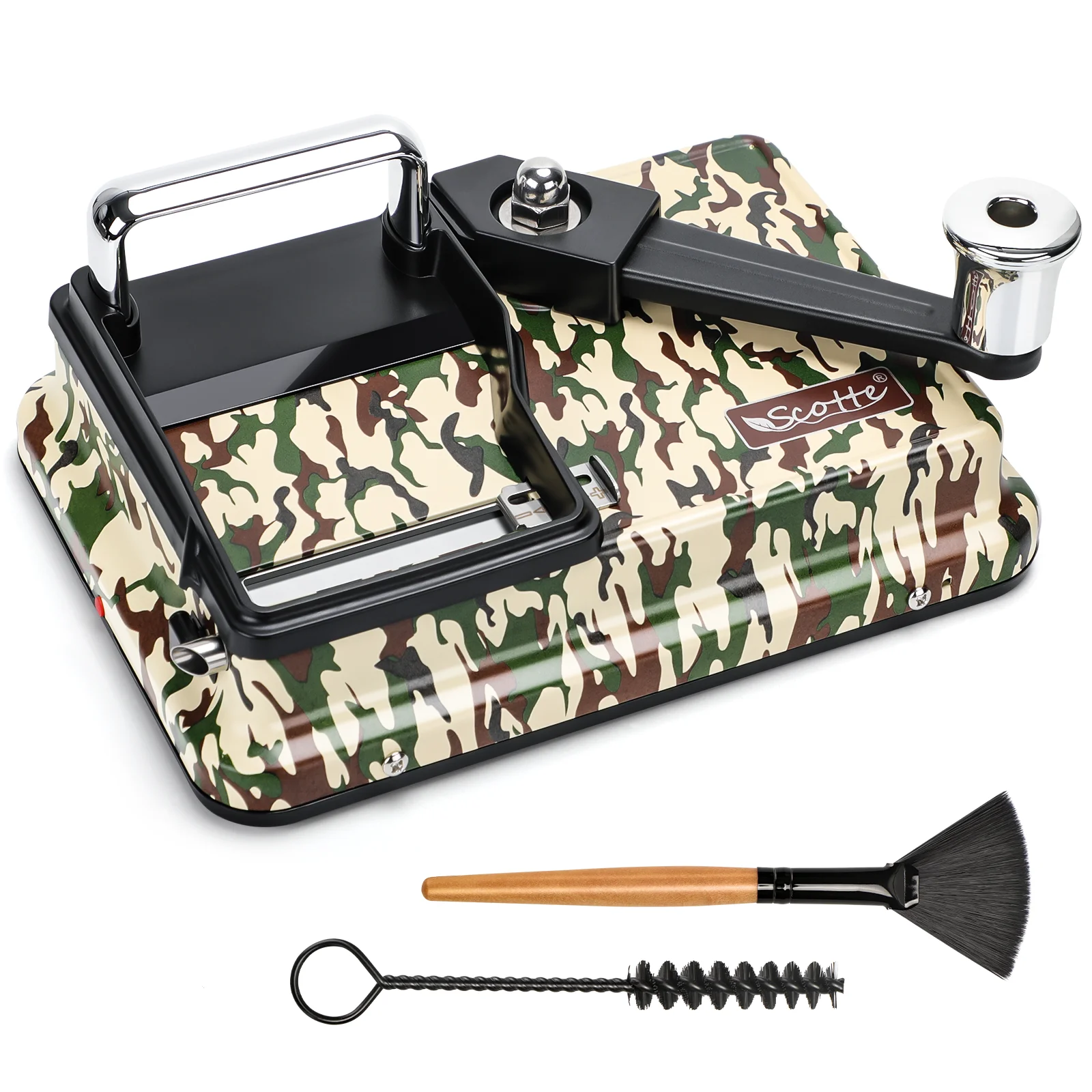 Scote sigaretta Rolling Machine sigarette manuali tabacco Injecter 8mm diametro tubo che fa 80-100mm lunghezze di Cigarrettes