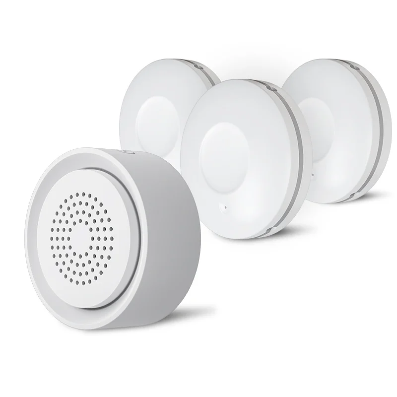 Tuya Smart WiFi Water Leak Alarm Kit 3 Pack Water Sensors with 90dB Adjustable