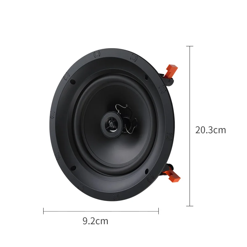 Change Bluetooth name Wireless Bluetooth speaker Ceiling speaker with one main and one auxiliary
