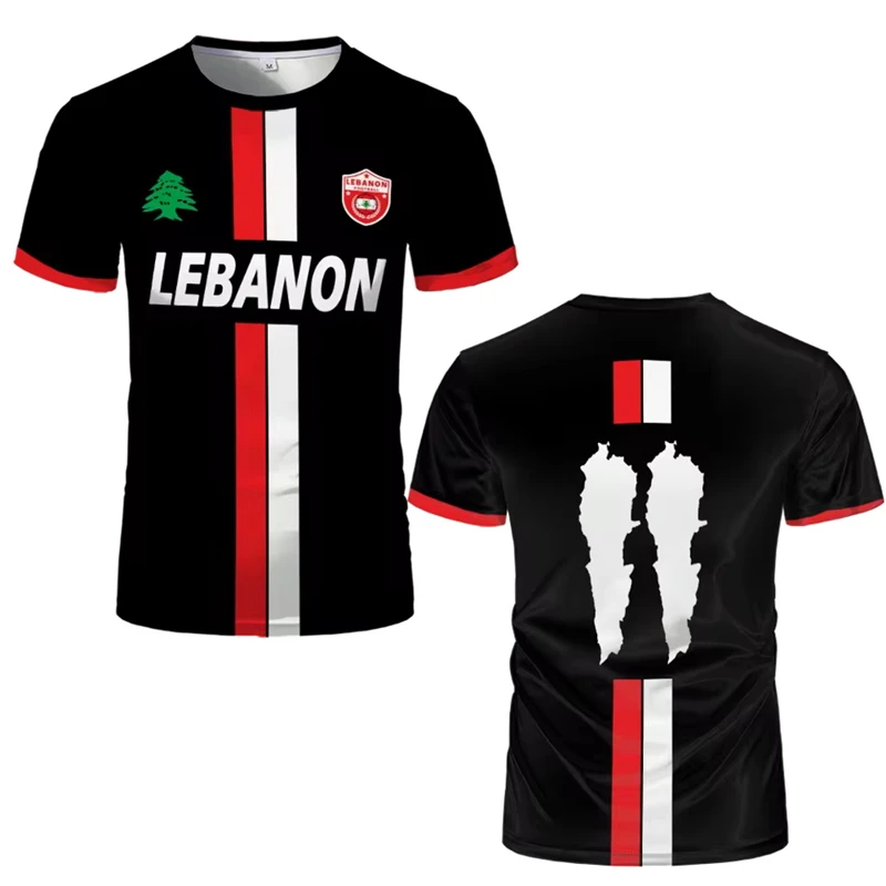 Lebanon Football Jersey T Shirts Adult & Kids Sbc86f835dc924bd5af495ccab09bbdb3k