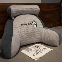 Ice Silk Pregnant Women’s Bedside Cushions, Waist Pillows, Large Backrest Sofa Pillows, Bed Reading Bed Pillows,pillow