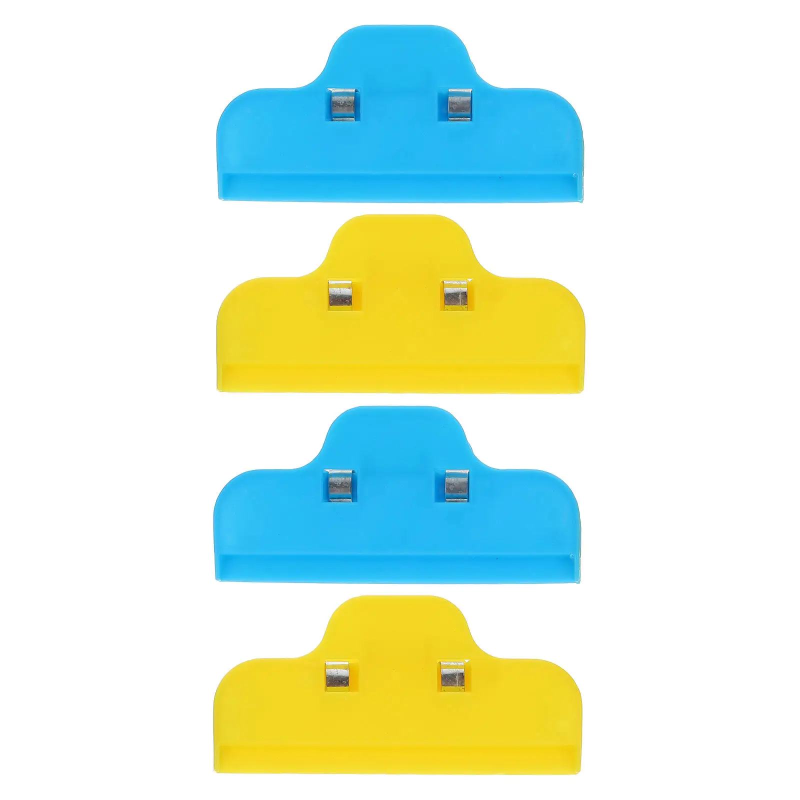 4Pcs 플라스틱 드로잉 보드 클립 그림 그리기 사진 지도 레시피 사무실 학교용 경량 휴대용 스케치 고정 클립