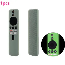 Silicone Protective Anti - Drop & Anti - Slip Remote Control Case (Luminous green)
