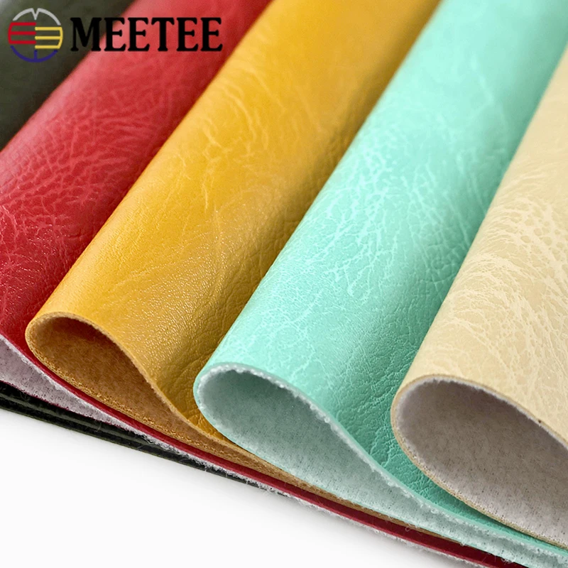 1Pc 50x138cm 대형 인조 PU 가죽 원단 시트 소파 자동차 시트 원단용 부드러운 커버 수리 천 DIY 바느질 공예 재료