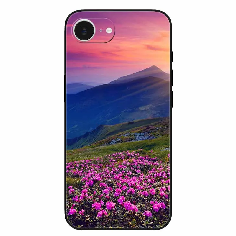 Sleek Black Silicone Phone Cover with TPU Bumpers – Soft Back Protection Case