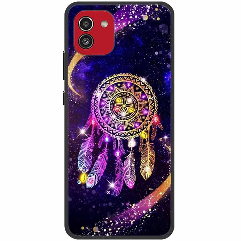 For Samsung A03 Case A035F Shockproof Soft Silicone TPU Phone Cover For Samsung Galaxy A03 Case 6.5 inch A 03 Capa Coque Cool mobile pouch Cases & Covers