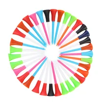 

50pcs/Set 83mm Tees Plastic Nails Outdoor Sports Tees Training Equipment Supplies Accessories For Golfer