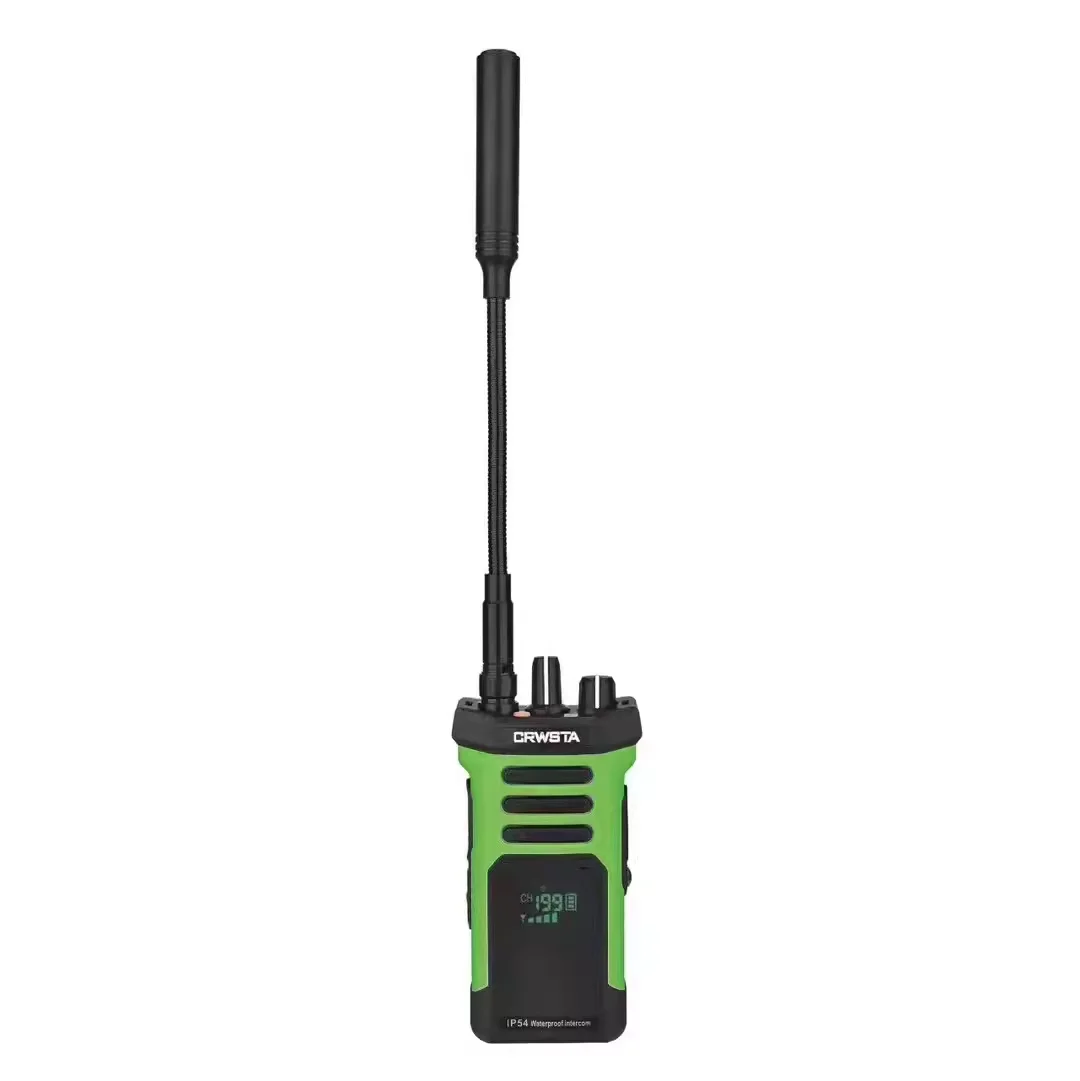 A 20W super power walkie-talkie can be used at 1-25 km with SOS alarm and flashlight and FM radio for ultra long distance calls 3