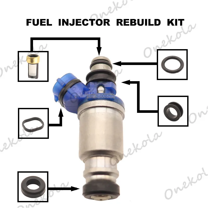 

Fuel Injector repair kit Orings Filters for Mazda Toyota 195500-5700 23250-87212