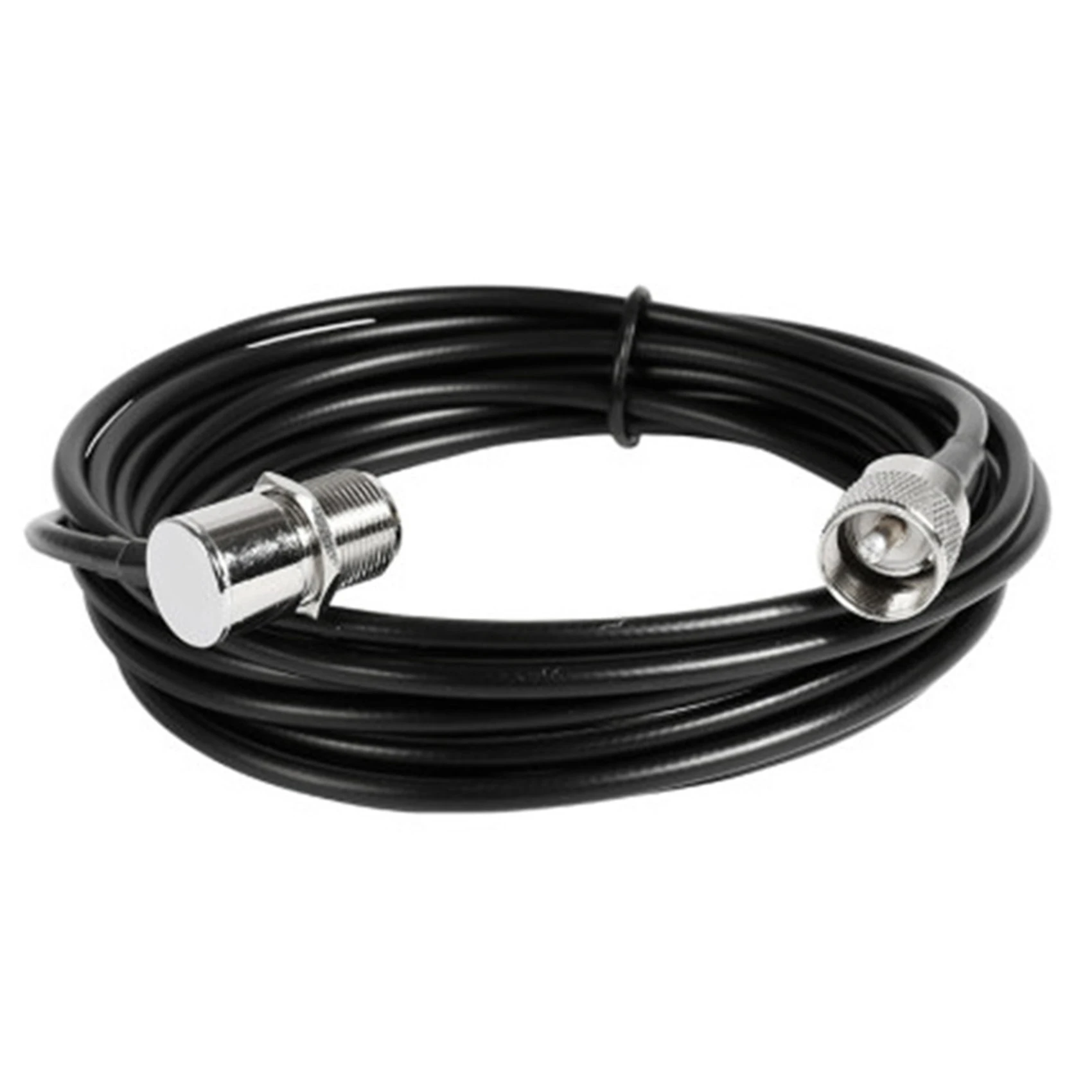 차량용 안테나 동축 케이블, 암에서 Uhf 수 (검정색), RG58 RG-58, 50 Ohm, 5 m