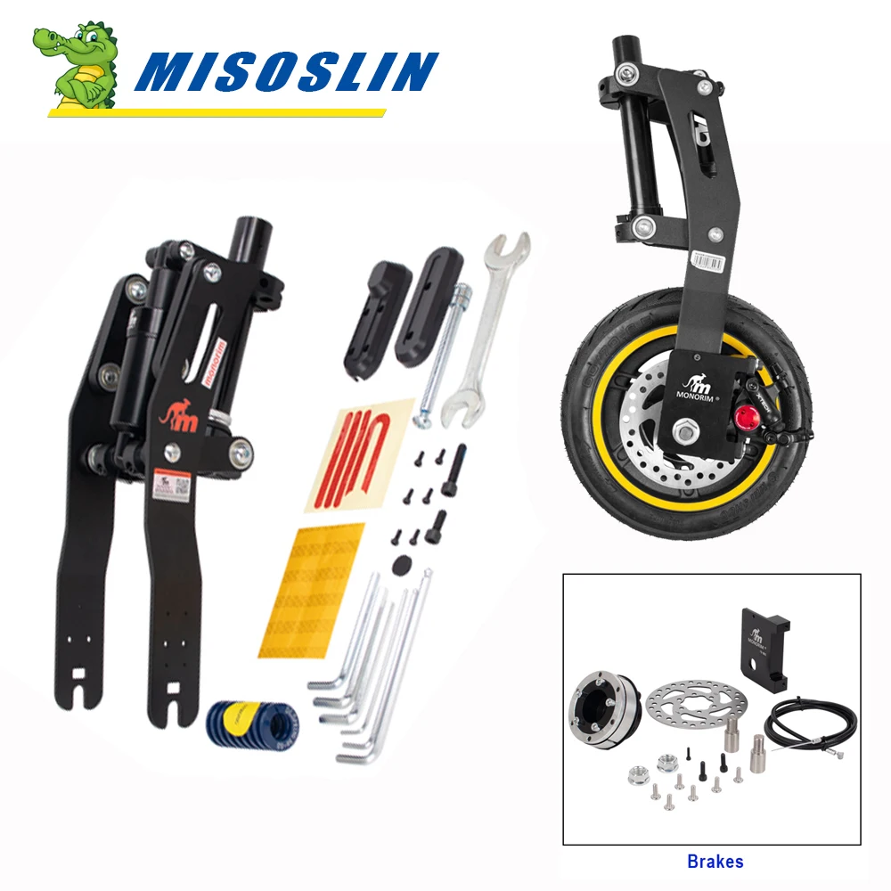 

Monorim MXS0 Front Suspension for Ninebot Max G30 D/E/P/DII/LEII/LD/LP E-Scooter Upgraded Front Wheel To Disc Brake Via FB MX0