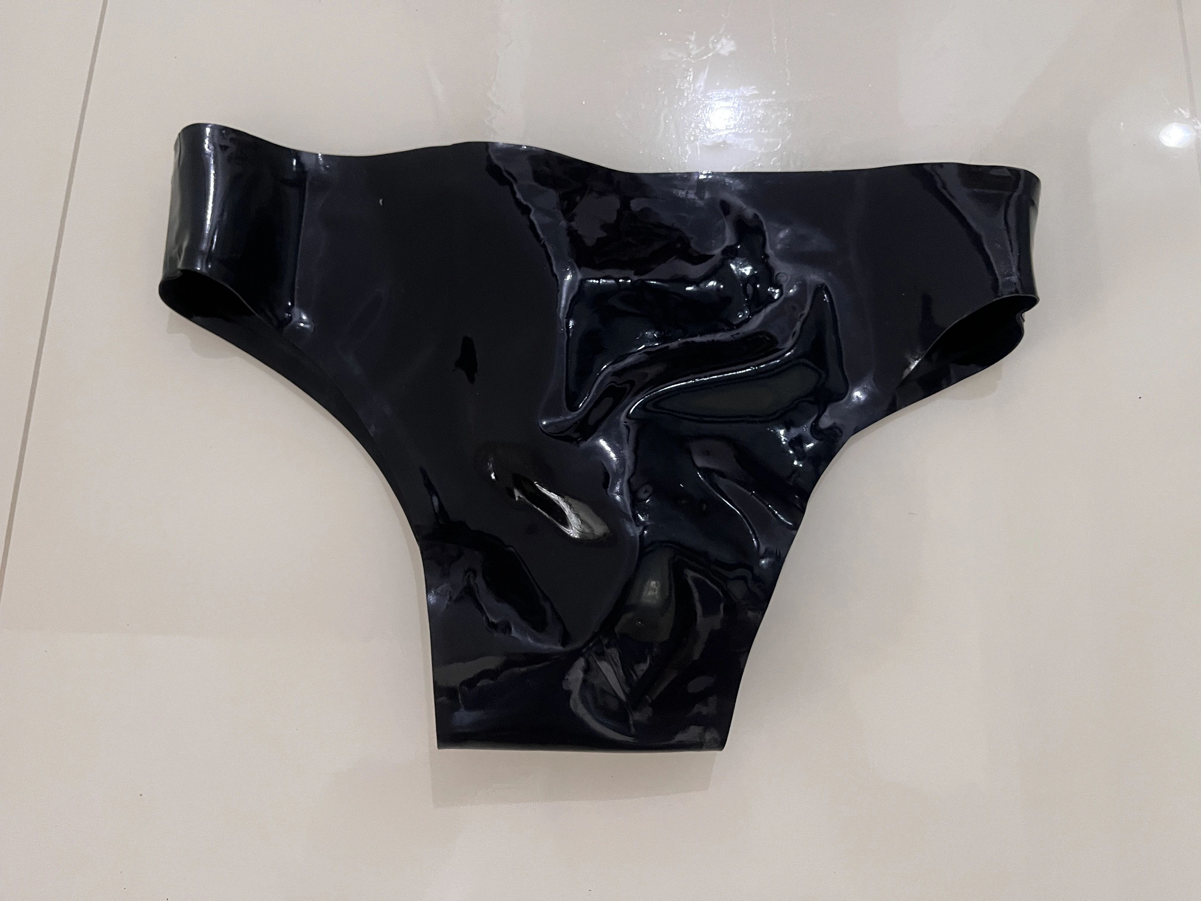 Men Latex Briefs Thong Underwear Mens Underwear