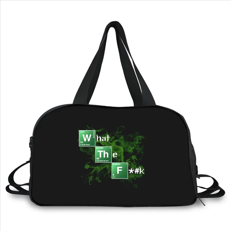 Breaking Bad 3D printing fashion trend portable large capacity multi-function messenger bag travel bag