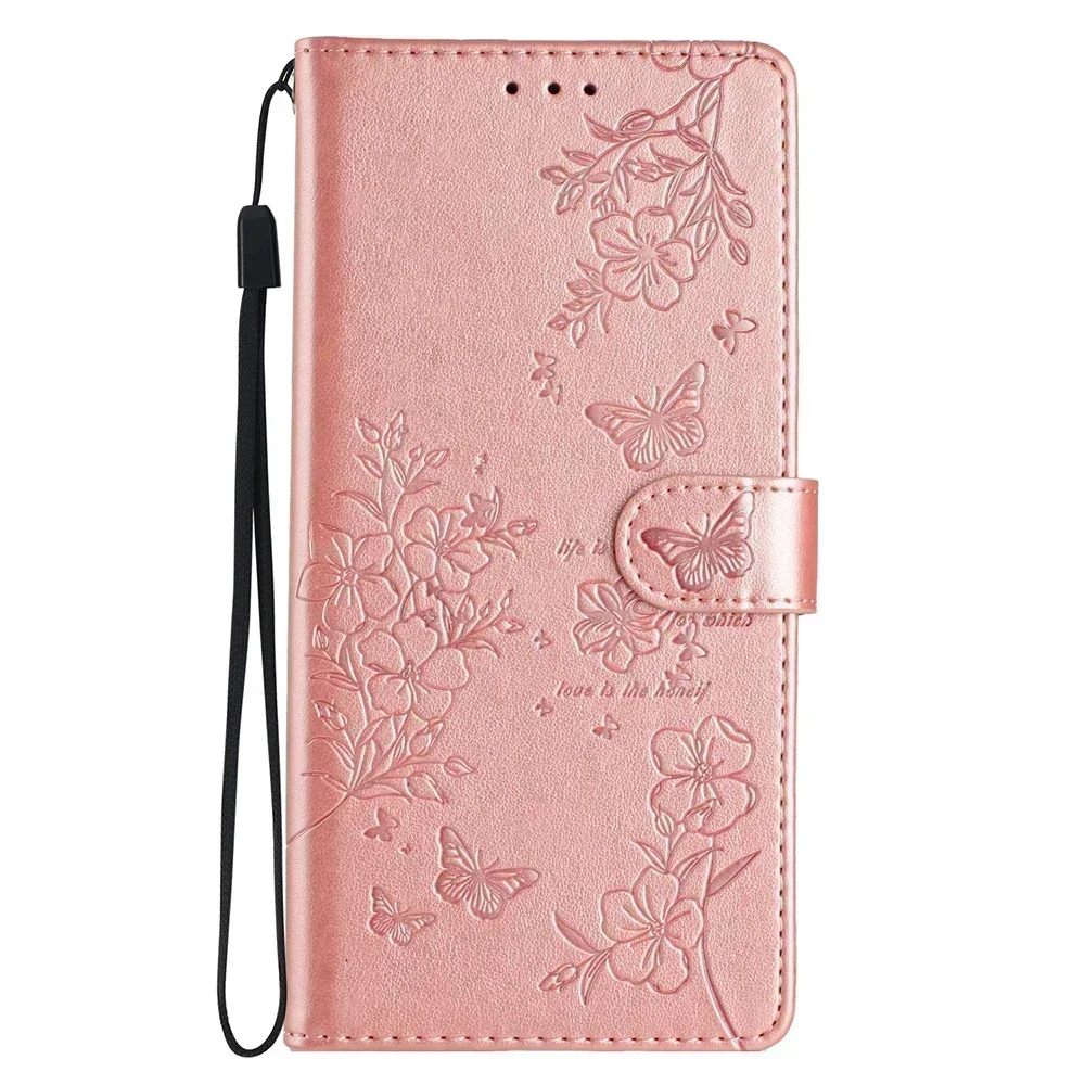 Elegant Leather Wallet Phone Case with Card Storage