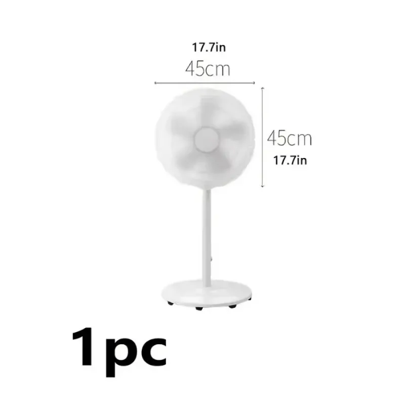 1pcs Electric Fan Dust Bag Waterproof Dustproof Round Fan Cover Child Safety Protective Net Cover Dust Covers