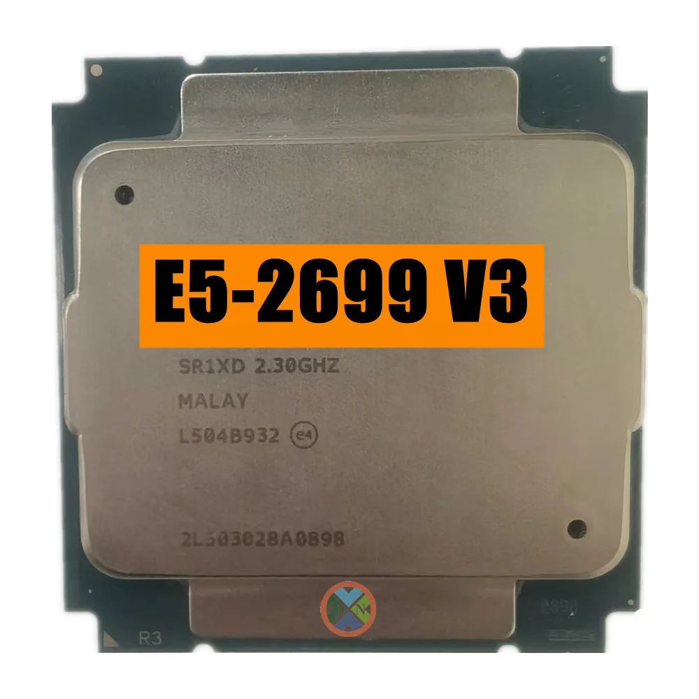 Xeon E5-2699 V3 E5 2699 V3 E5 2699 V3 2.3 Ghz 18-Core 36-Thread 45Mb 145W Processore Cpu Lga 2011-3