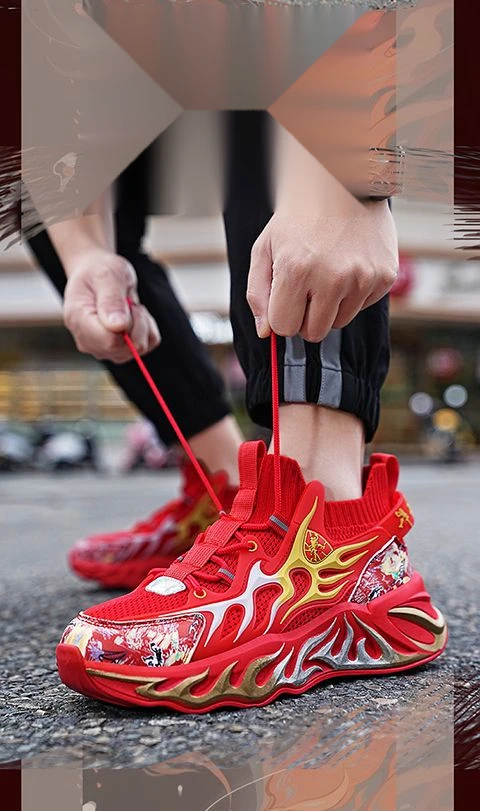 Tendenza scarpe sportive nuove per uomo autunno 2023 Scarpe versatili per ragazzi delle scuole medie leggere, resistenti e inodore_voghion.com